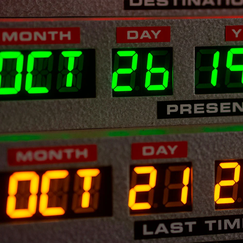 Лимитированная модель CASIO «Назад в будущее»