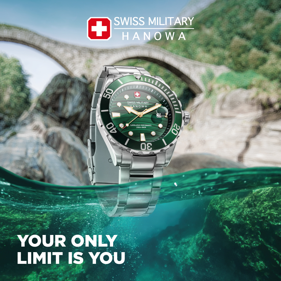Дайверские лимитированные часы от Swiss Military Hanowa. Дайверские лимитированные часы от Swiss Military Hanowa.